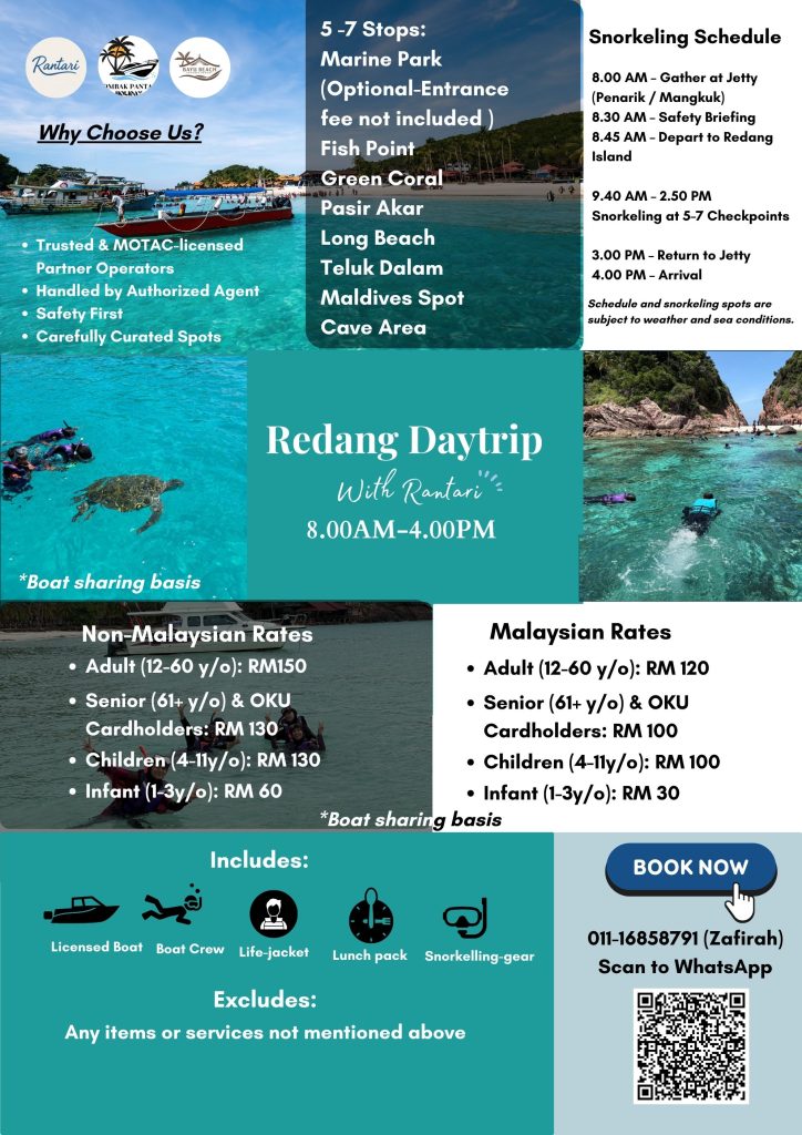 Daytrip Redang Rantari